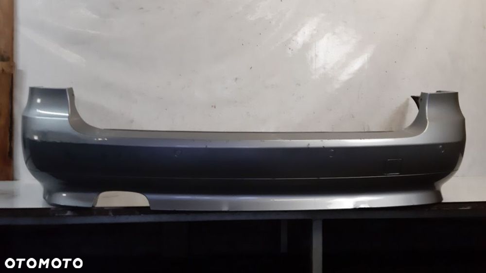 ^ ZDERZAK TYŁ TYLNY BMW E61 E60 KOMBI TOURING SZARY SILBERGRAU PDC CZUJNIKI - 1