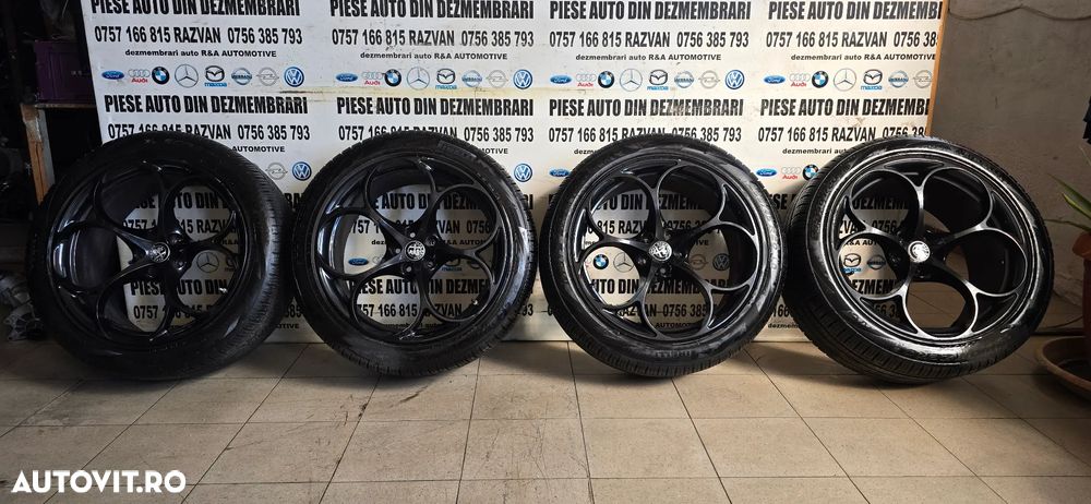 Jante Aluminiu Alfa Stelvio Quadrofoglio 2 Dimensiuni Anvelope Ca Noi Pirelli 255/45R20 285/40R20 - 6