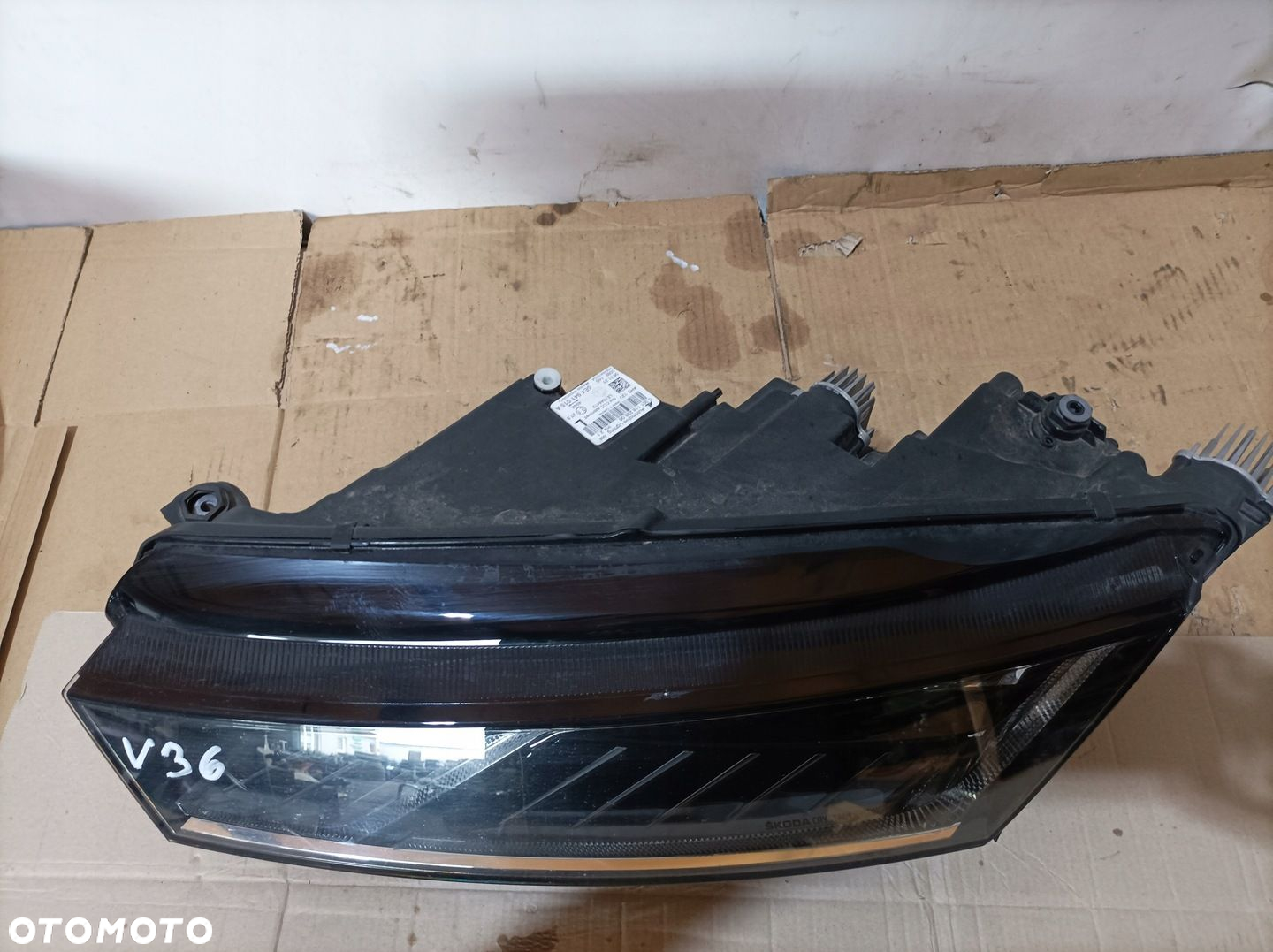 Skoda Octavia 4 IV Full Led Lampa Przednia Lewa - 3