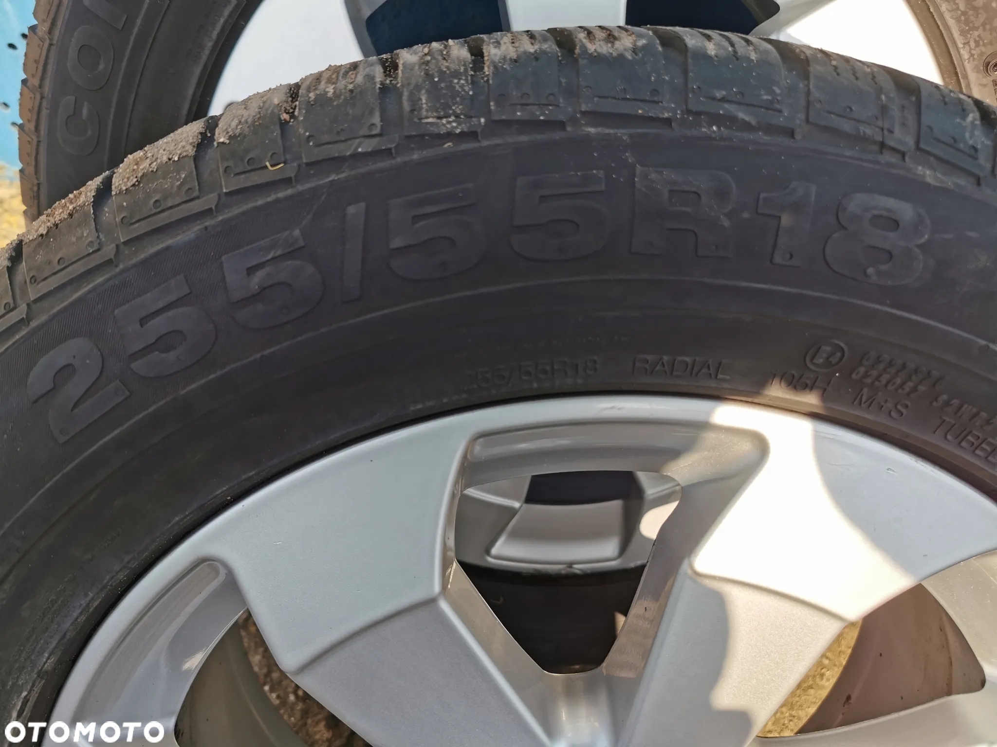 Mercedes GL ML w166 Koła z oponami zimowymi 18x8j ET56,5 5x112 - 11