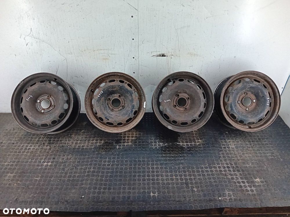 FELGI STALOWE KOMPLET 15 PEUGEOT PARTNER I FL 6,5J15H2 ET27 - 1