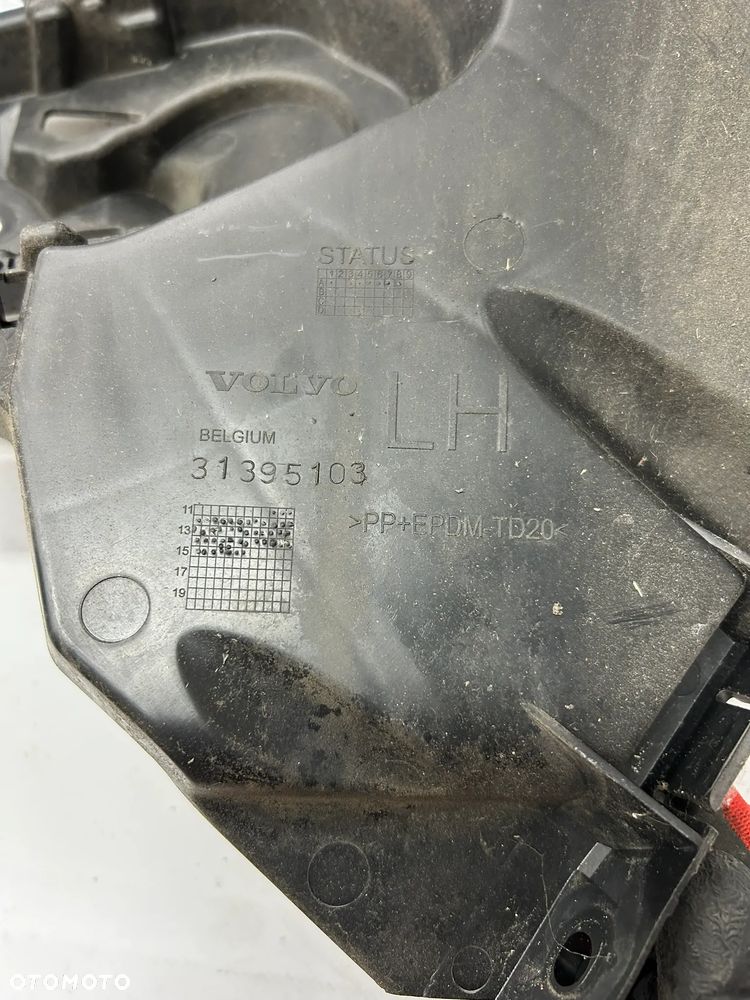 Volvo V-40 II ślizg zderzaka lewy tył tylny wspornik mocowanie 31395103 2012- - 2