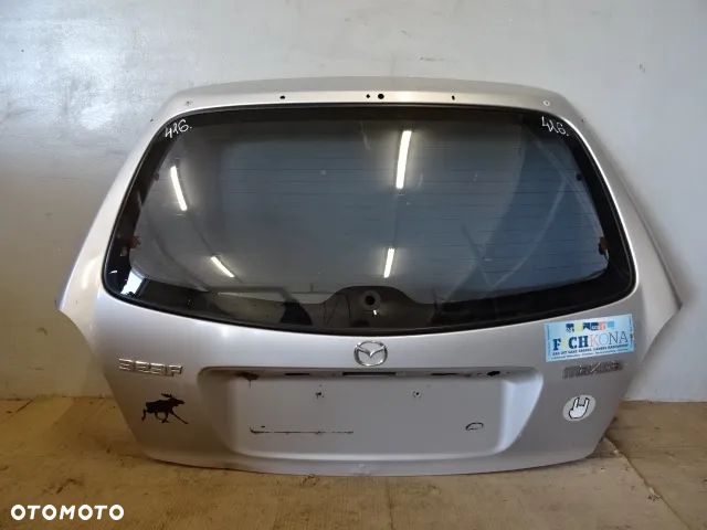 KLAPA TYŁ TYLNA SZYBA POKRYWA BAGAŻNIKA MAZDA 323F KOMBI LAK :18G NR416 - 2