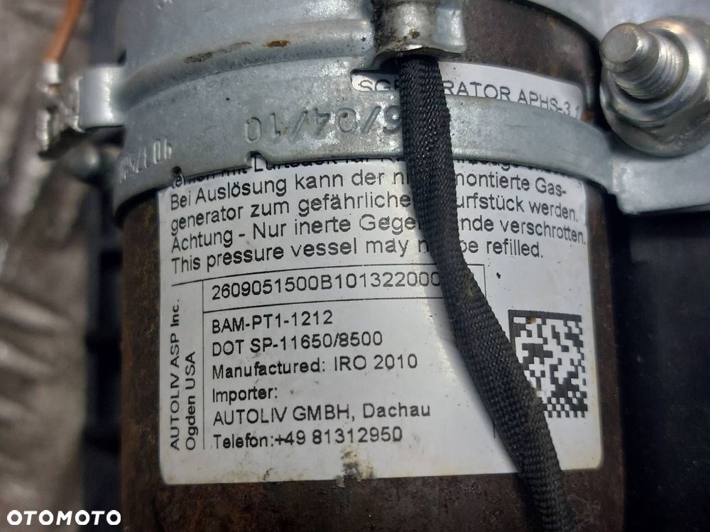 PODUSZKA AIRBAG PASAŻERA OPEL INSIGNIA A 20955173 - 5