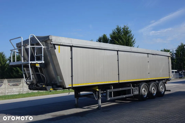 Kempf WYWROTKA 49,5m3 / PALETOWA /  ALUMINIOWA/  OSIE JOST / ALUMINIOWE FELGI / SZYBER ZBOŻOWY / PLANDEKA / KLAPODRZWI