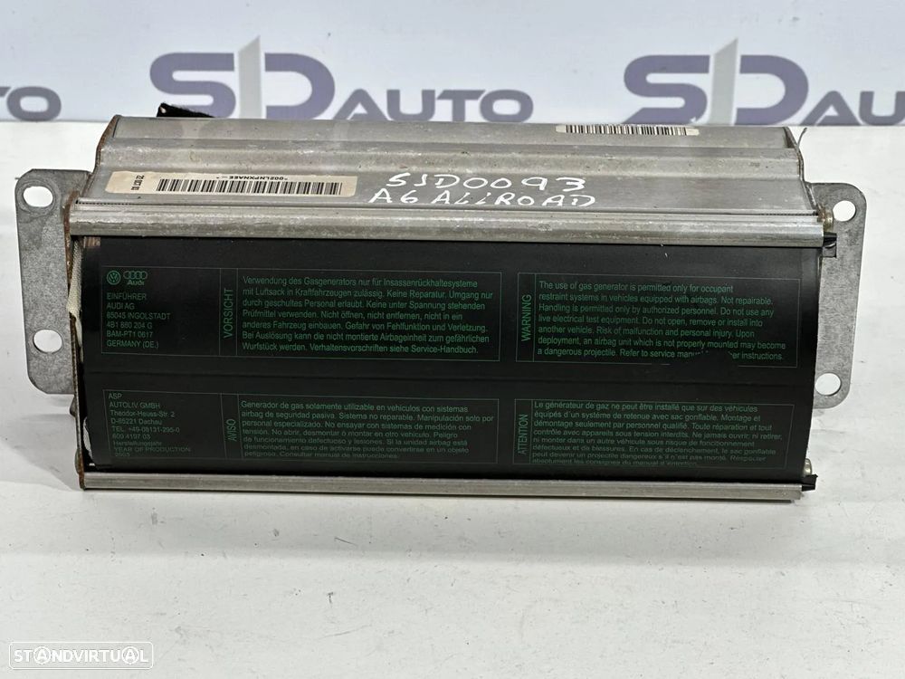 Airbag Passageiro - Audi A6 (C5) Allroad (2004) - 1