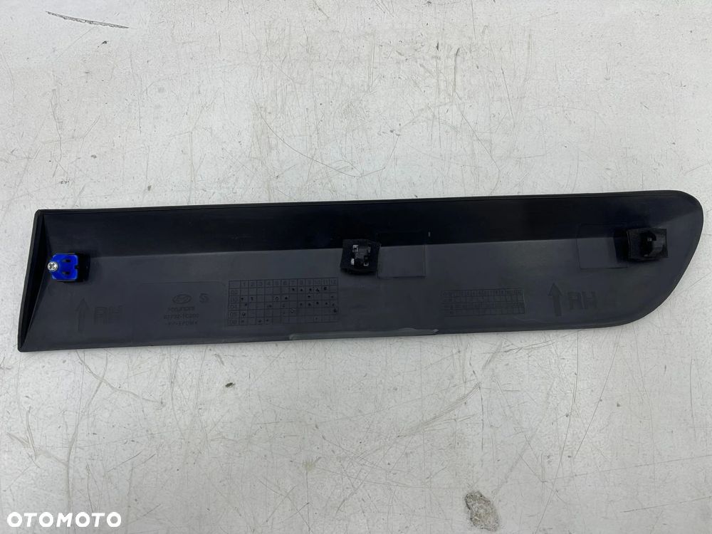Listwa Hyundai Getz 02-11r. 3D NOWA oryginalna nakładka ochronna na drzwi prawy tył 87732 1c200ca - 4