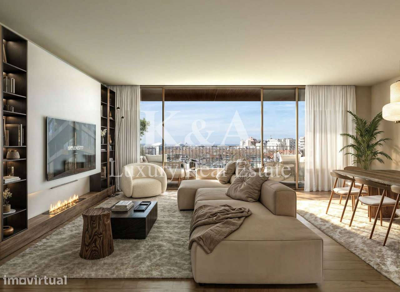 Apartamento T3 com varanda em Matosinhos Sul - Grande imagem: 4/11