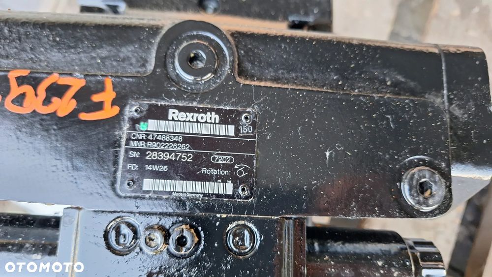 Nowa pompa hydrauliczna 47488348 rexroth 28394752 cnh case new holland - 4