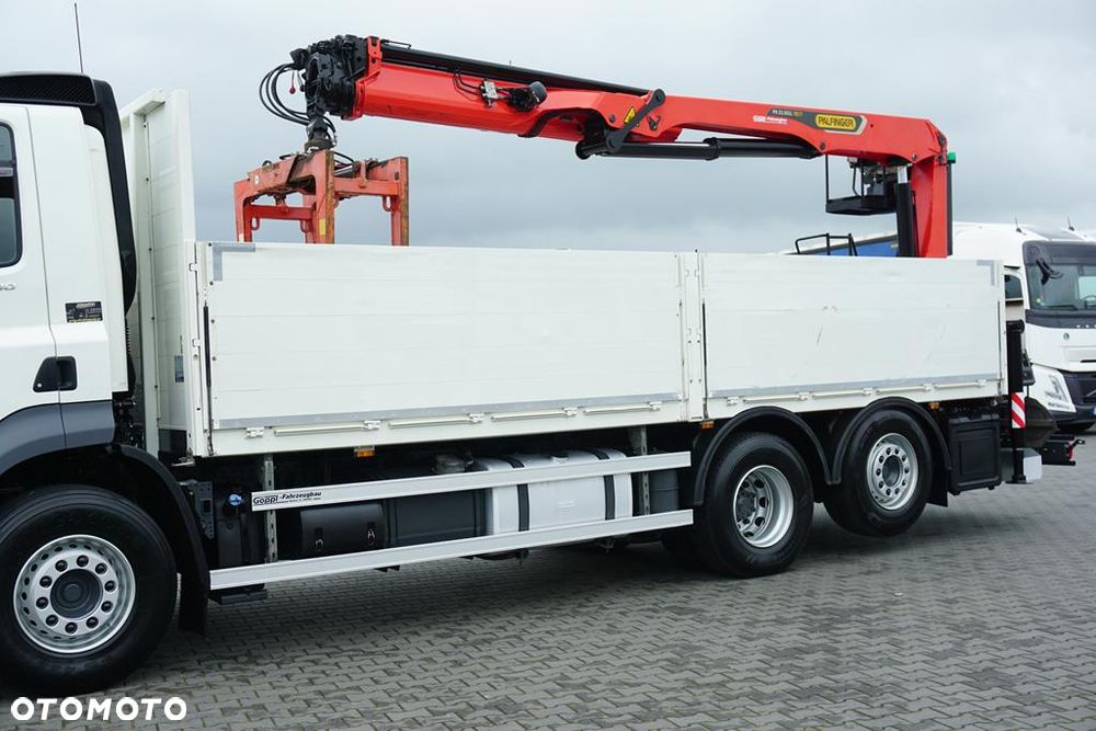 DAF CF / 480 / 6 X 2 / SKRZYNIOWY + HDS / PALFINGER PK 22 001L / OŚ SKRĘTNA / CHWYTAK - 27