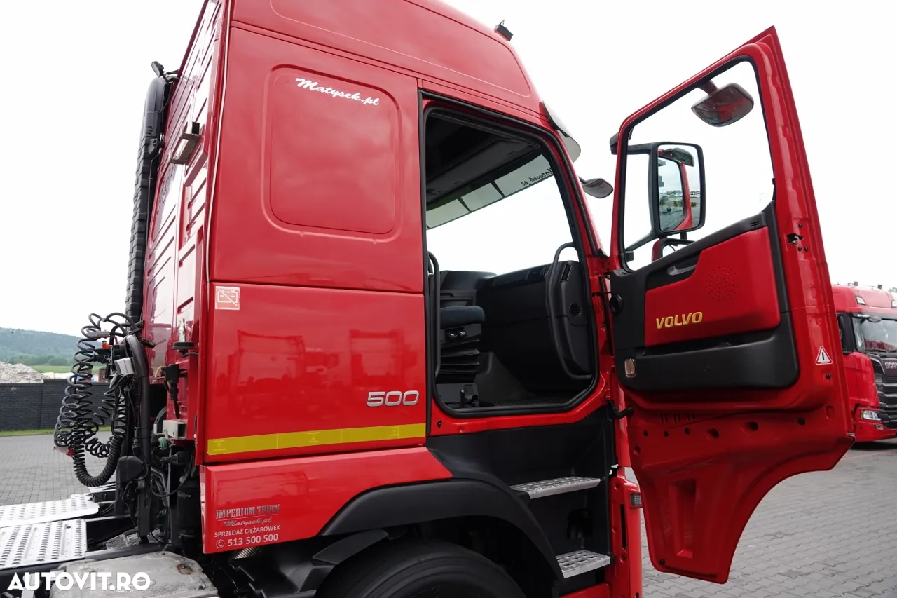 Volvo FH 500 / PUSHER / Tractor cu 3 axe / FULL ADR / RETARDER / AXIE DE RIDICARE ȘI DE DIRECȚIE / IMPORTAT - 36