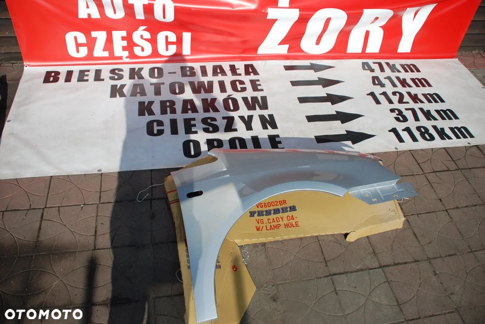 caddy III błotnik NOWY kolor LA7W WYSYŁKA - 1