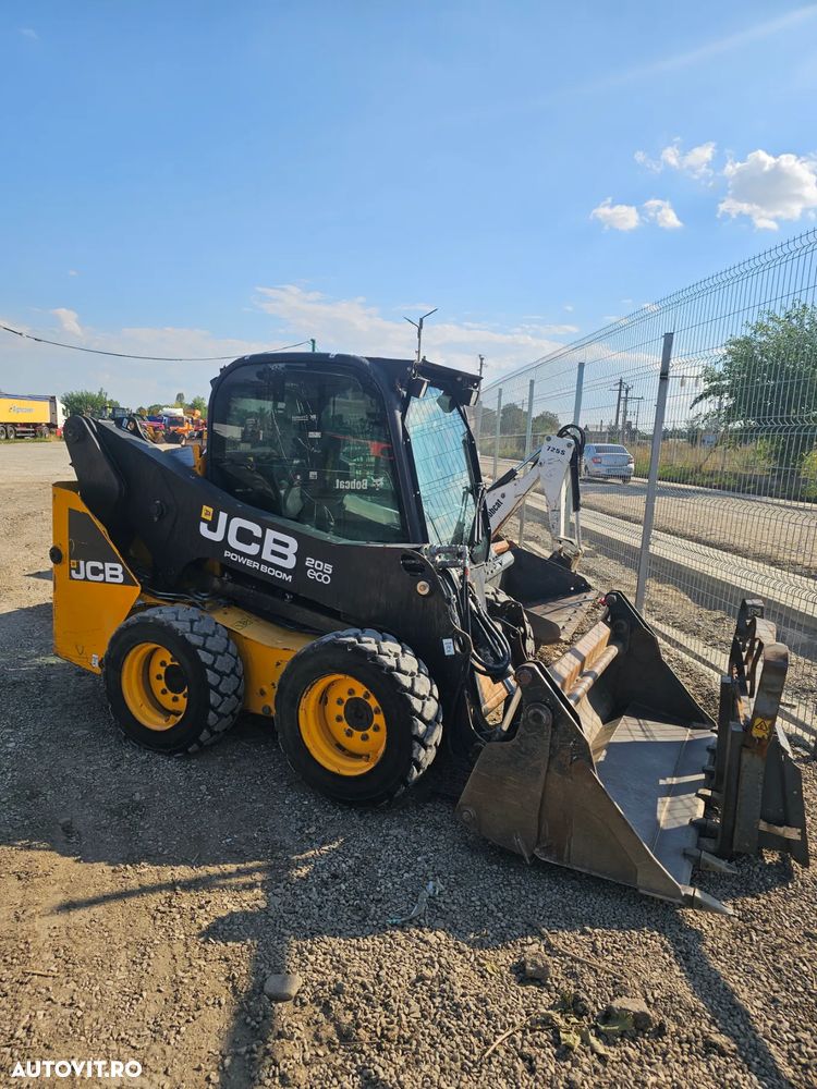 JCB Robot 205 Eco skid bobcat miniincarcator minivola - 1
