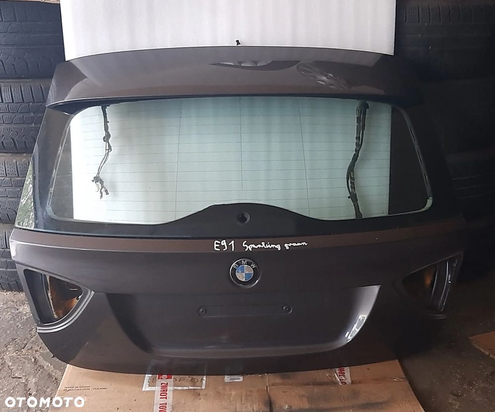 Klapa bagażnika BMW E91 Sparkling grau metallic - 1