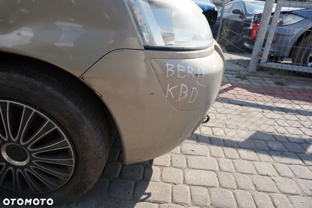 MASKA ZDERZAK BŁOTNIKI LAMPY BERLINGO I LIFT II M59 KDDC  CITROEN 2002-2008 SREBRNY PRZÓD KOMPLETNY - 15