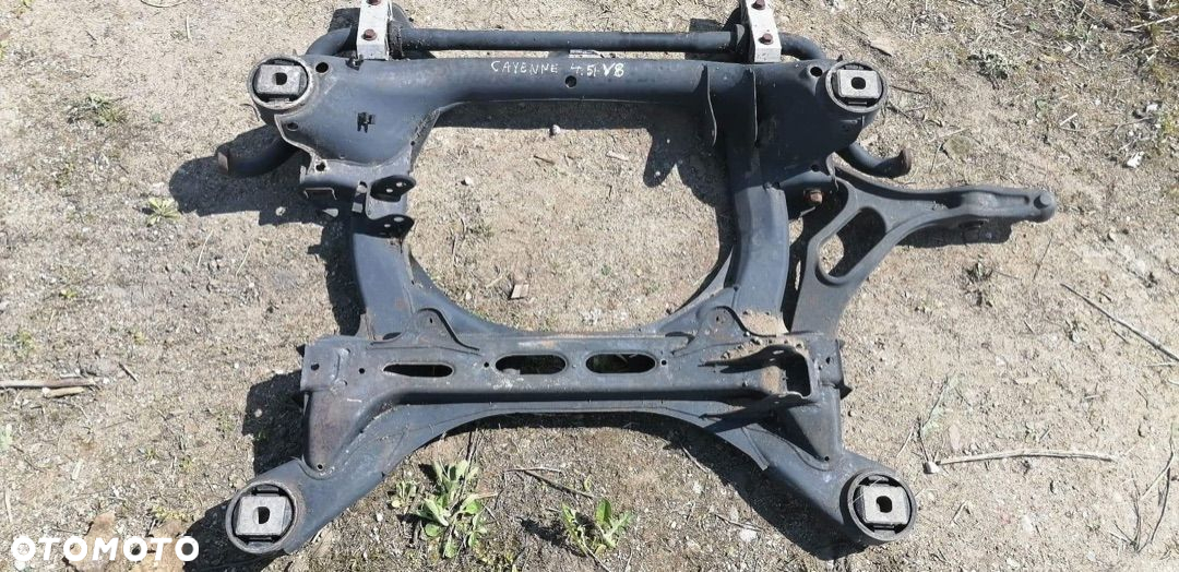 porsche cayenne mk1 touareg q7 sanki ława przód trawers kołyska - 3