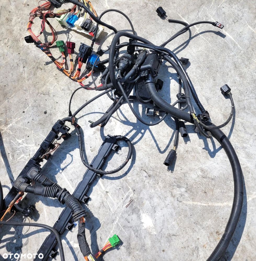 WIĄZKA SILNIKA BMW E60 E61 N52B25 2.5B EUROPA - 3