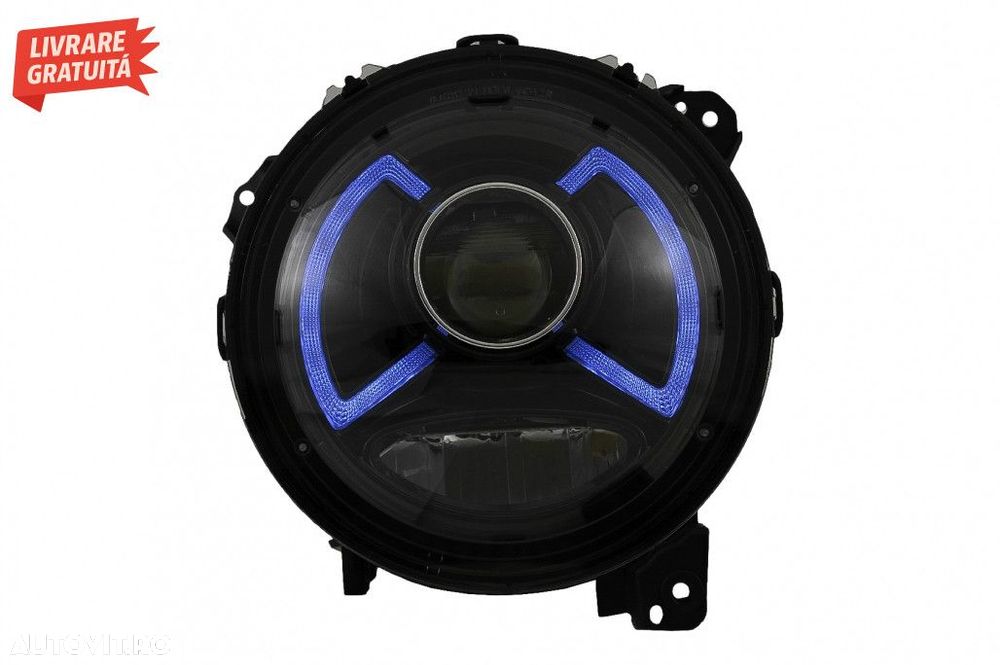 Faruri LED compatibile cu Jeep Wrangler IV JL/JLU (2018-up) - 3