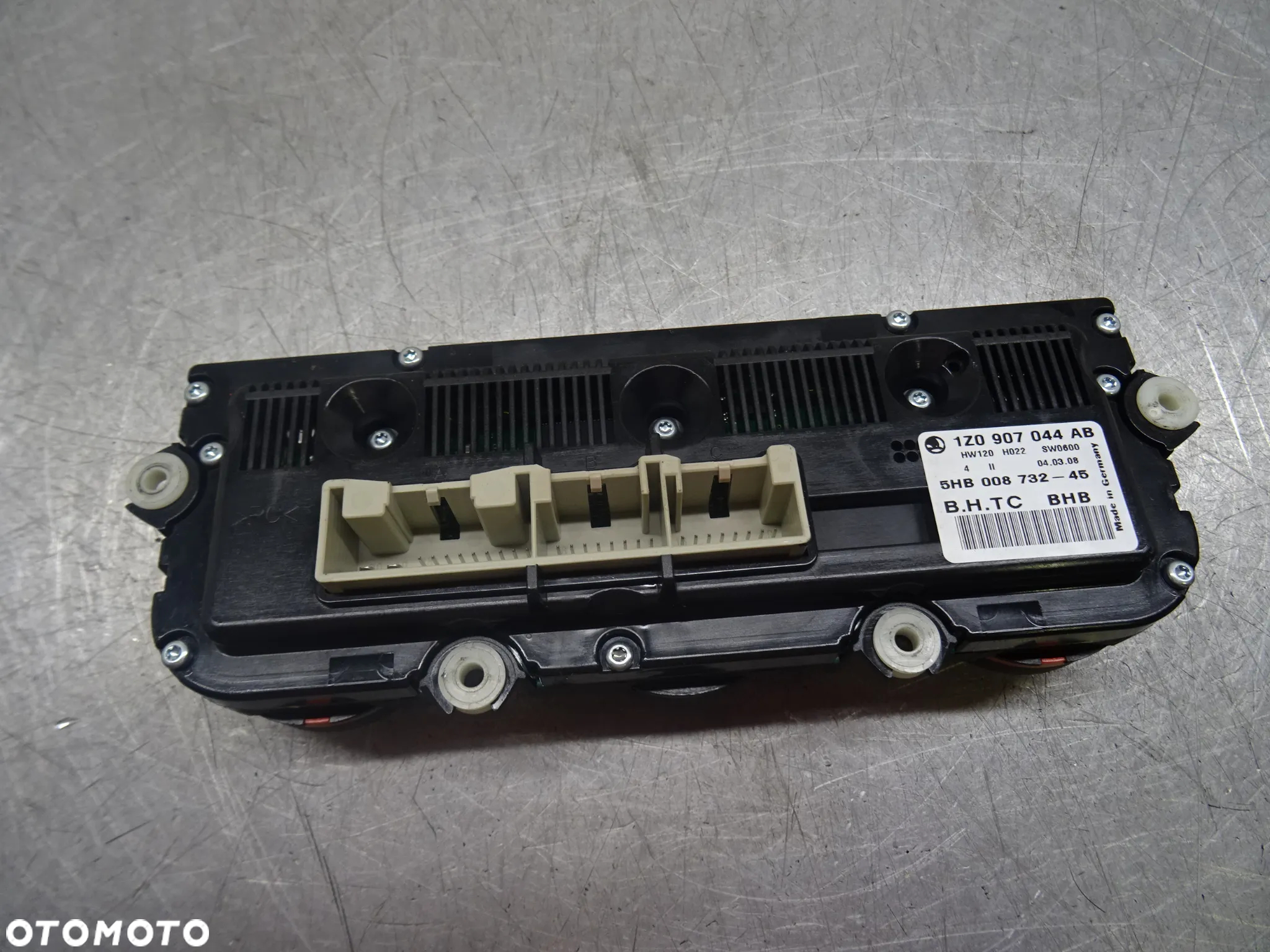SKODA OCTAVIA II 04-08 VRS PANEL STEROWANIA NAWIEWU - 2