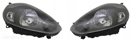 REFLEKTOR FIAT PUNTO EVO ABARTH CZARNA RAMKA NOWY - 1