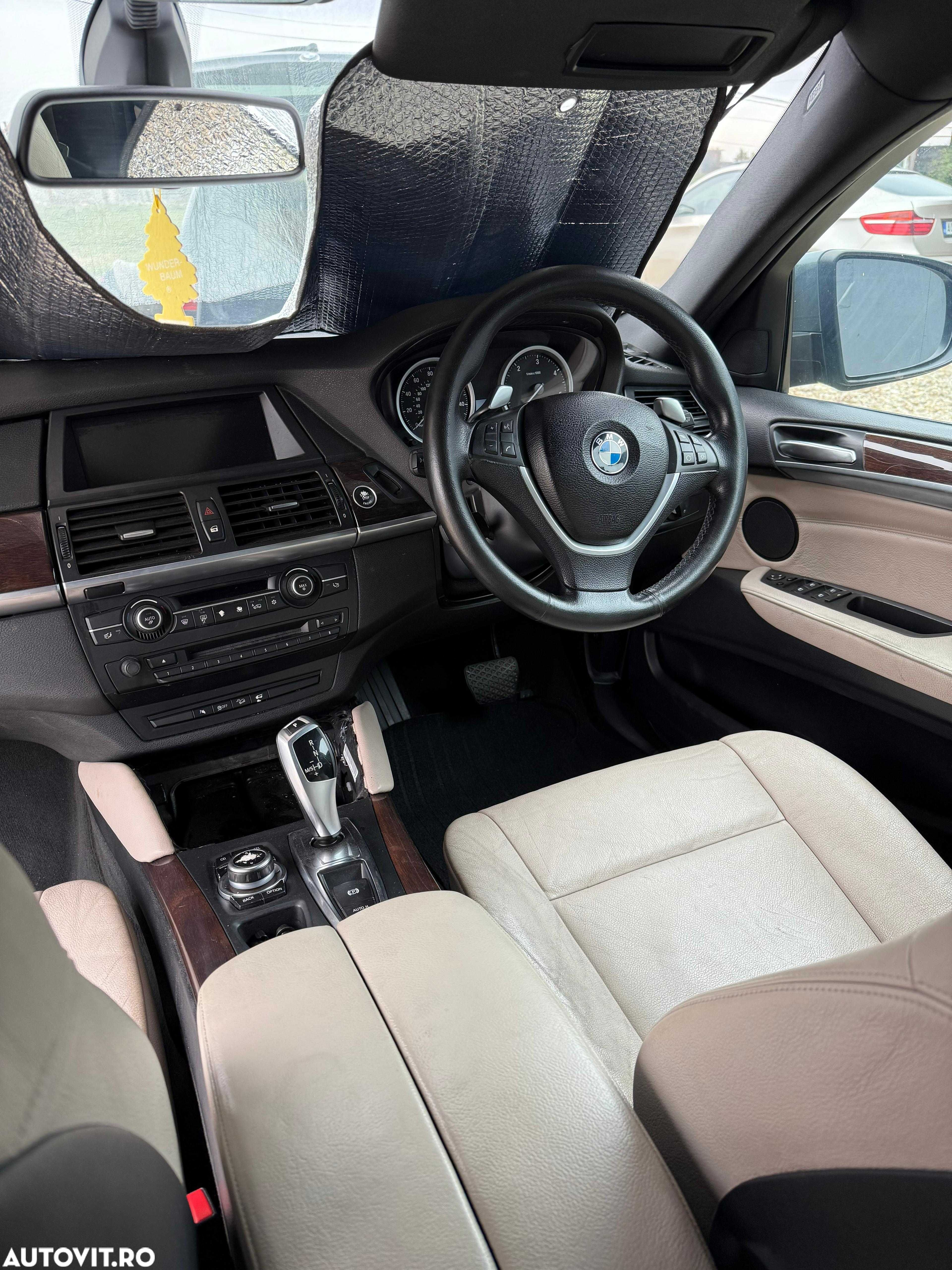 Interior piele alba/Scaune/Bancheta complet X6 E71 2008 - 2014 - 3