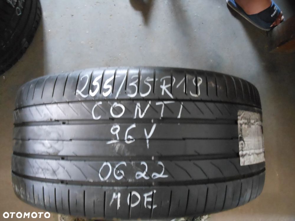 OPONA POJEDYNKA 255/35R19 CONTINENTAL CONTI SPORT CONTACT 5 SSR MOE DOT 0622 6.1MM - 1