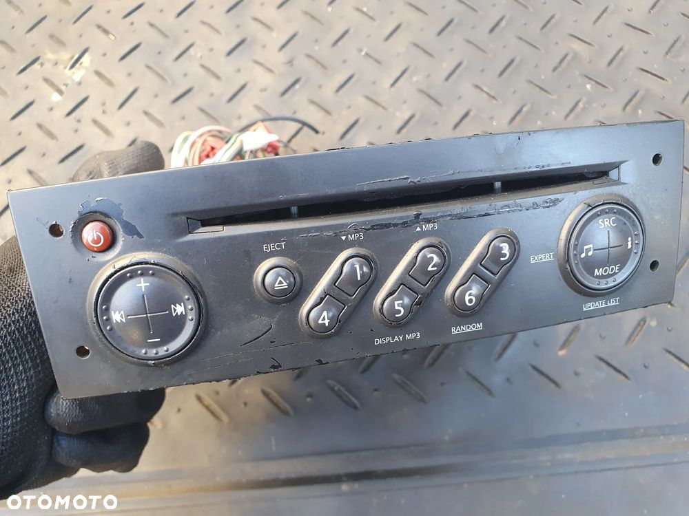 RADIO CD FABRYCZNE RENAULT MEGANE II SCENIC II 8200633637 - 2