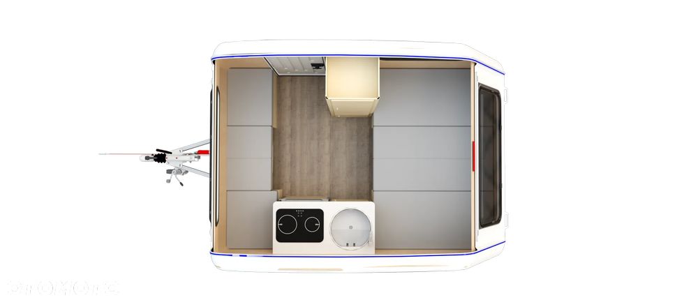 Niewiadów Niewiadów Przyczepa kempingowa NIEWIADÓW N126D N126ET N126E "zapiekanka" 750kg - 11