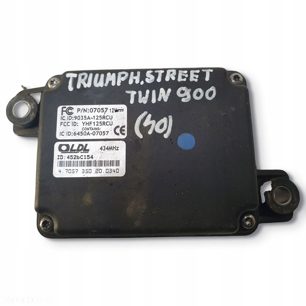 MODUŁ IMMO PRZEKAŹNIK STEROWNIK Triumph Street Twin 900 18- 6450A-07057 - 10