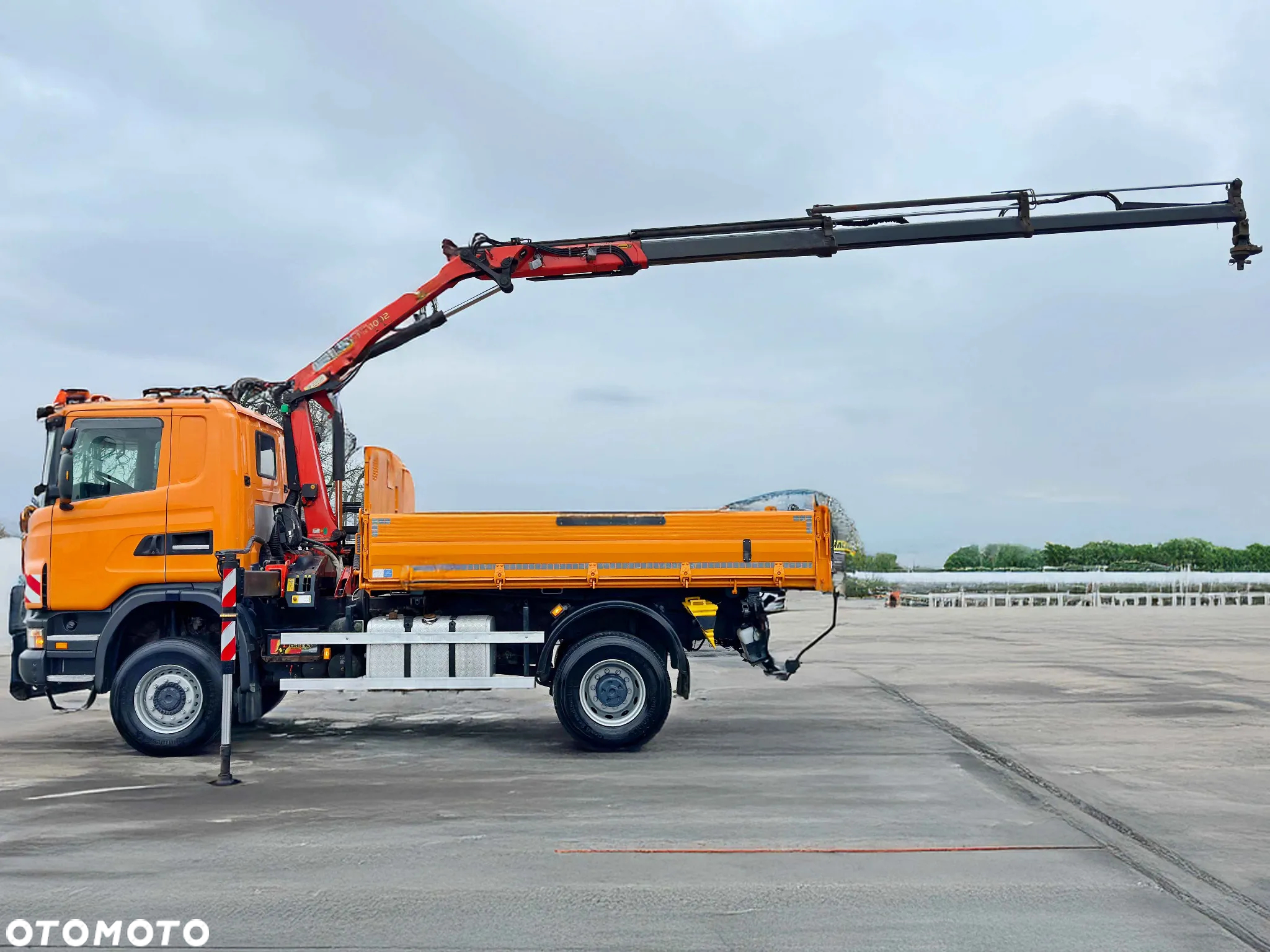 Scania G 360 * WYWROTKA 4,10 m + PK 11002 B + PILOT * 4x4 - 5