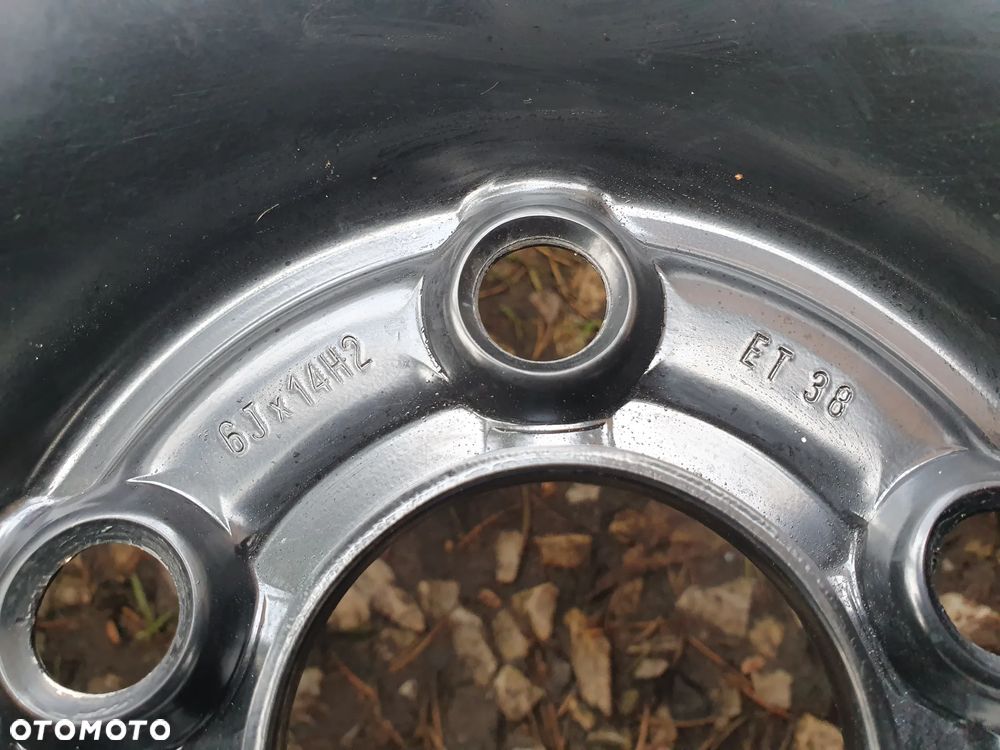 KOŁO DOJAZDOWE Felga stalowa MW R1-1273 6Jx14 5x100 ET38  175R14  GOLF IV BORA AUDI A3 - 6