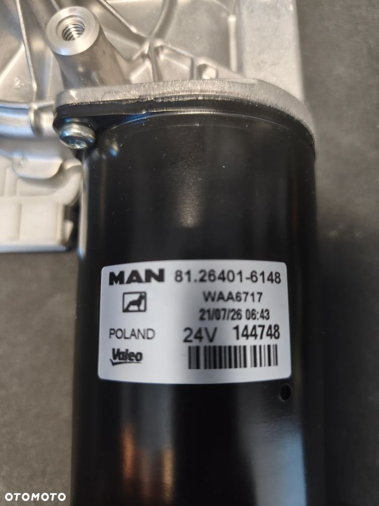 Nowy silnik wycieraczek Valeo MAN TGX TGS 24V 81.26401-6148 - 3