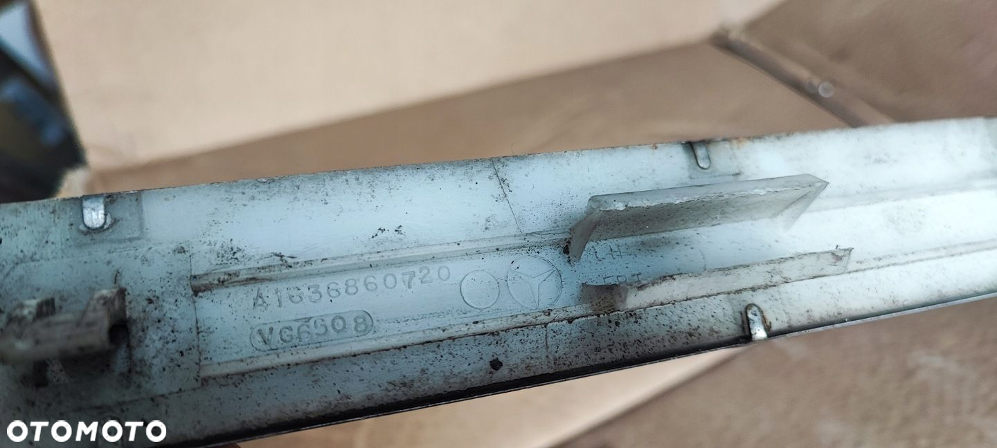 LISTWA PROGU LEWY PRZÓD MERCEDES W163 A1636860720 - 3