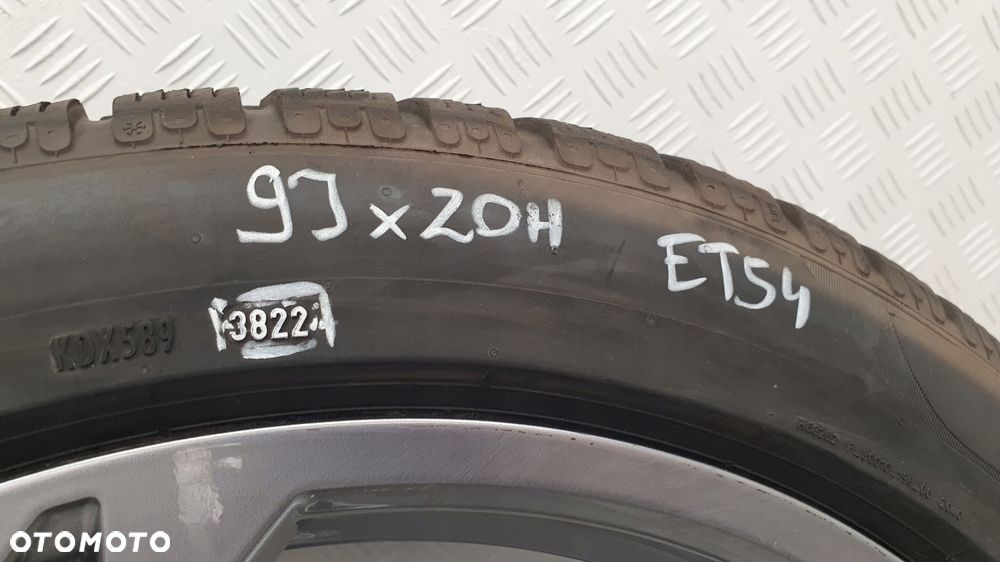 audi rs e-tron 4j3 felgi aluminiowe komplet 9jx20h et54 11jx20h et60 - 7