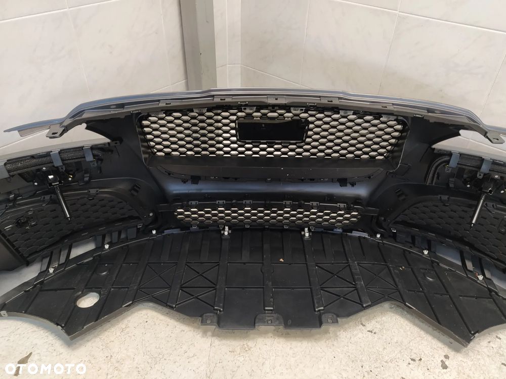 JAGUAR XF X260 ZDERZAK PRZÓD PRZEDNI KOMPLETNY 4XPDC SPRYSKIWACZE GRILL ATRAPA CHŁODNICY ZNACZEK POD RADAR WIĄZKA ORYGINAŁ - 11