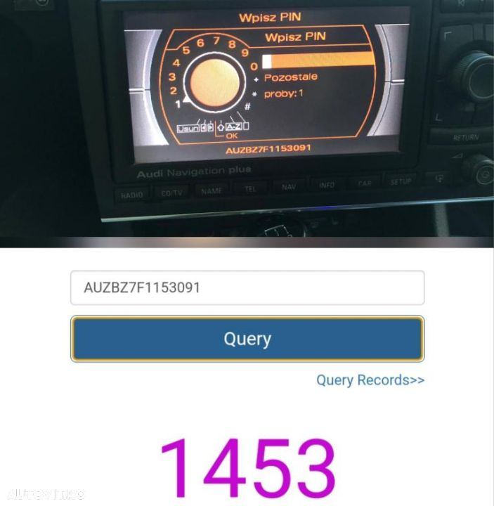 decodare navi pin safe , radio auto - 7