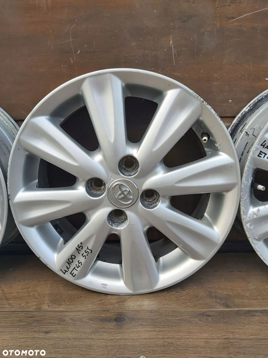 Toyota Yaris I II III Alufelgi 15 4 x 100 et45 - 3