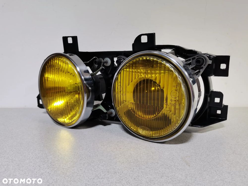 Lampa Reflektor lewy BMW 5 E34 BMW 7 E32 87-97 YELLOW HELLA Oryginał - 2