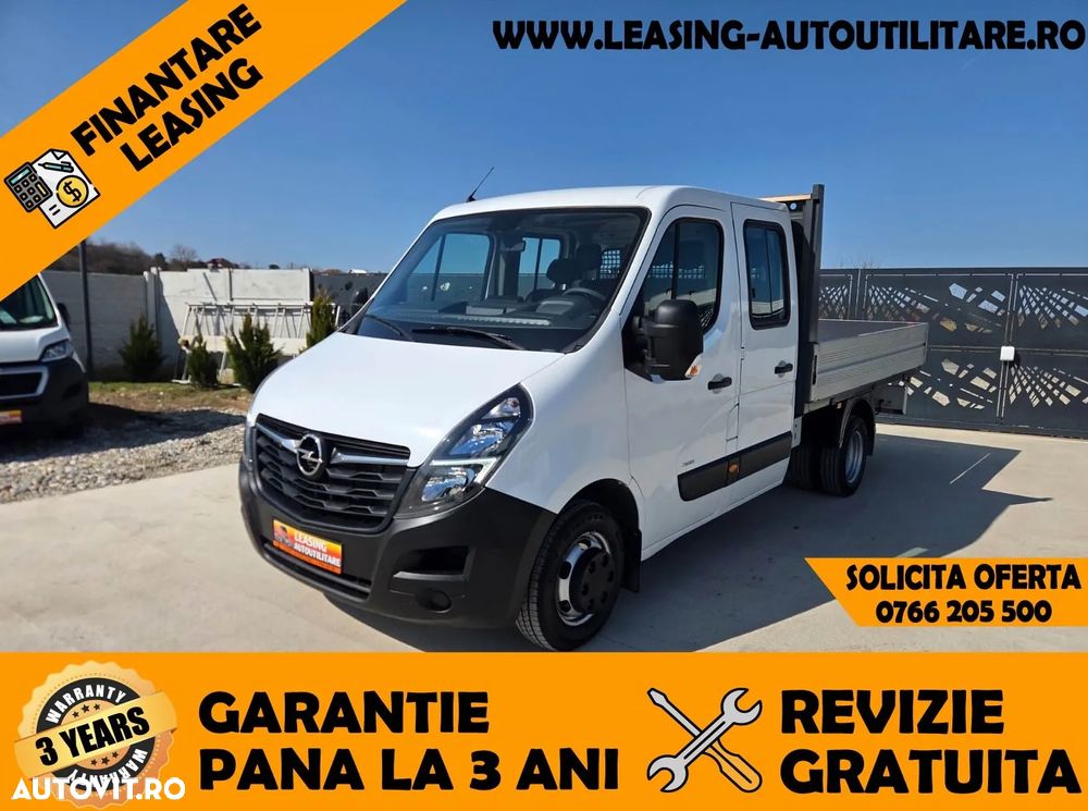 Opel New Movano Doka Axa Dubla 6Locuri+Bena L=3.10m - 1
