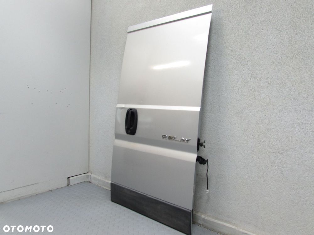 FIAT PEUGEOT CITROEN DUCATO BOXER JUMPER 06-24 DRZWI TYL PRAWE KPL SREBNY - 4
