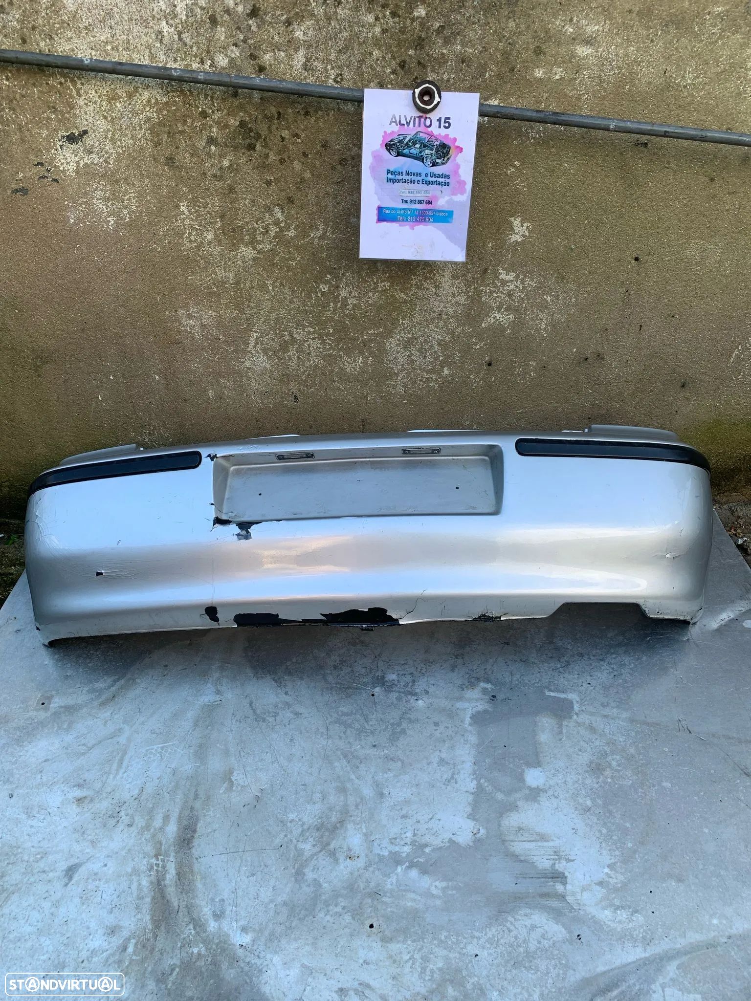 Parachoque traseiro volkswagen Polo 2001 - 1