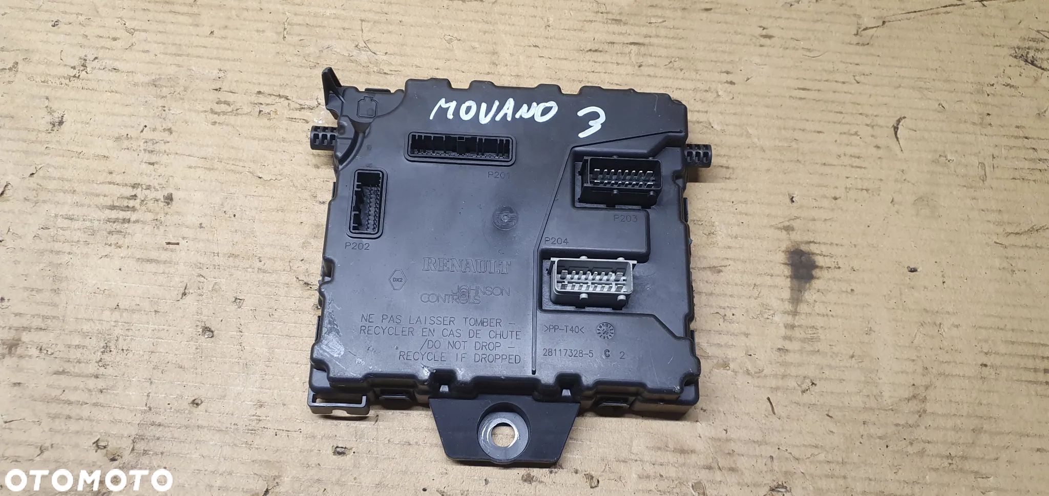 Moduł sterownik BCM Opel Movano III 284B18927R - 1