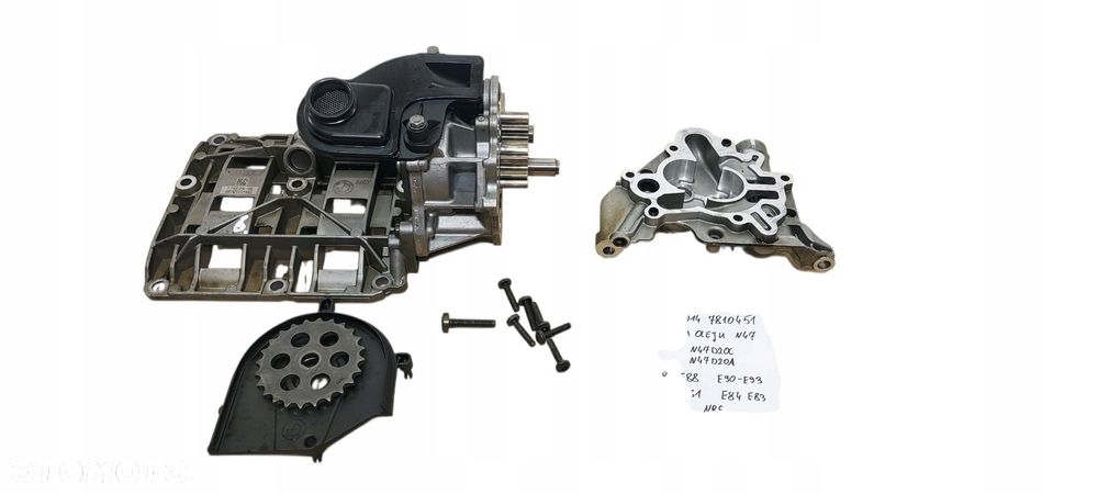 Bmw E87 E81 E90 E92 E93 E60 E84 E83 Lci Pompa Oleju N47 N47D20A 7798014 Nr6 - 1
