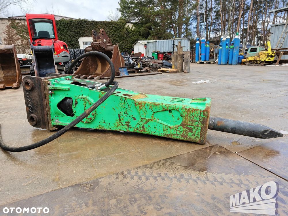 Młot hydrauliczny Montabert 1200kg do koparki - 3