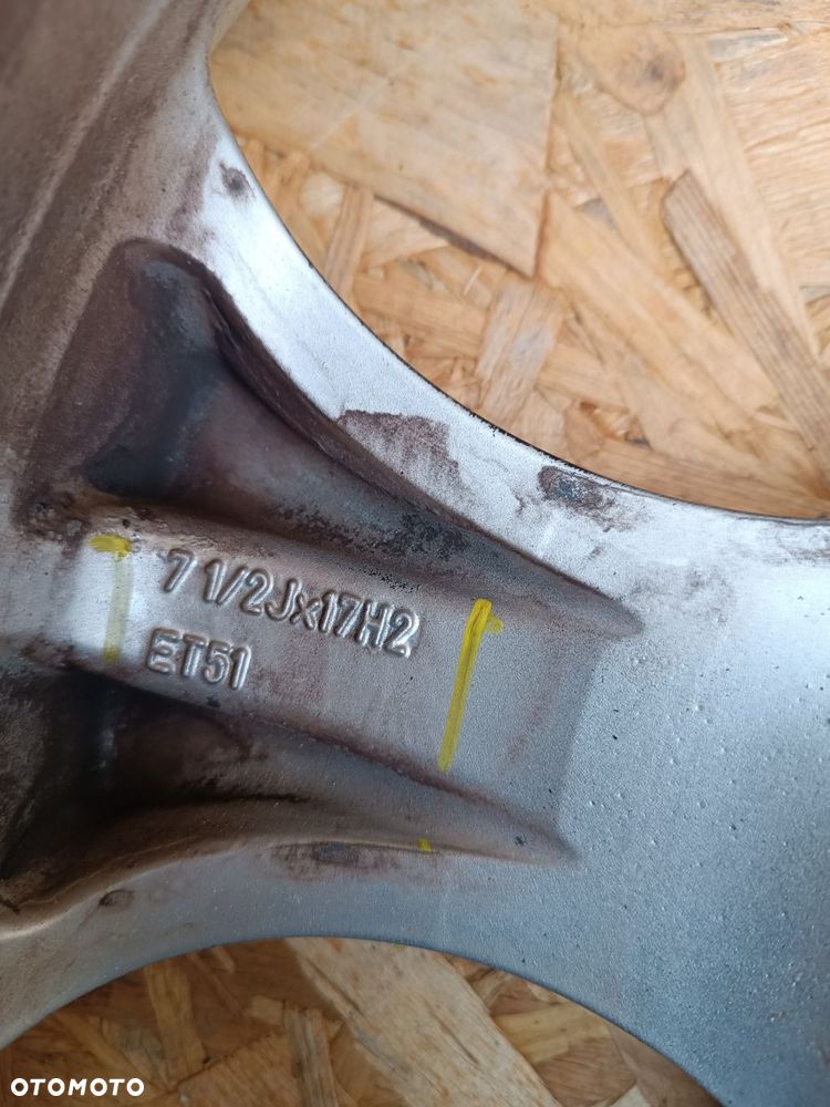 VW GOLF V GTI BBS FELGI ALUMINIOWE ET51 5x120 7,5X17 4SZT BBSRD399 0544096 komplet - 4