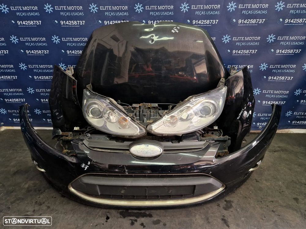 Frente completa usada FORD FIESTA 6 VI TDCI GASOLEO capot parachoques guardalamas oticas radiadores - 3