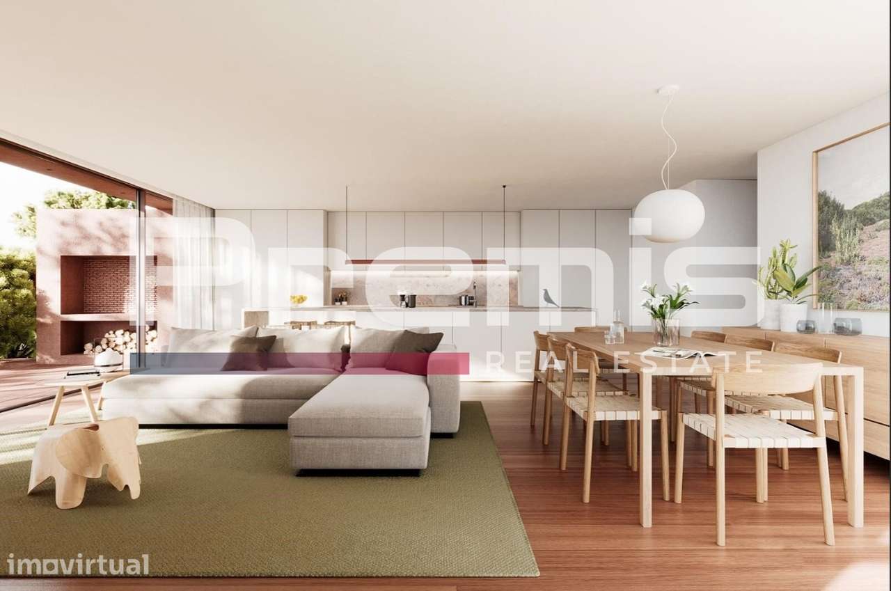 Moradias T4 Exclusivas, primeira linha mar, em Condomínio Fechado. - Grande imagem: 4/9
