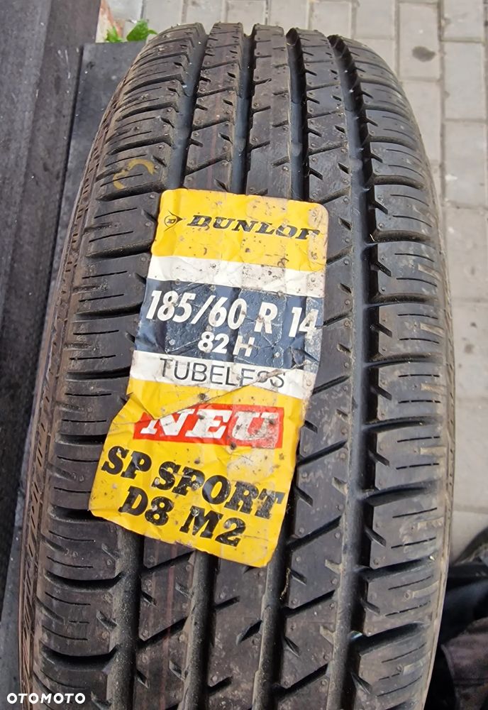 KOŁO ZAPASOWE OPEL KADETT ET 49 OPONA DUNLOP 185/60 R14 14" - 9