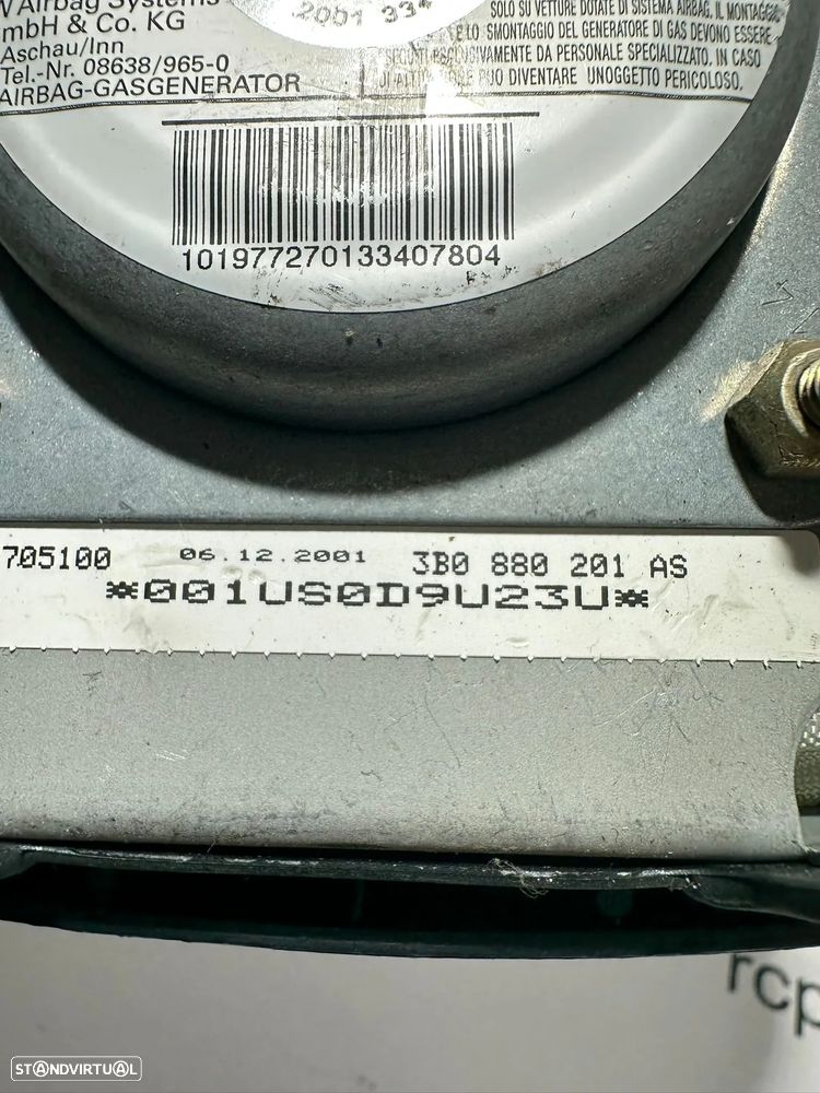 .Airbag Volante VW Volkswagen 3B0880201A 1997 - 2005 - 8