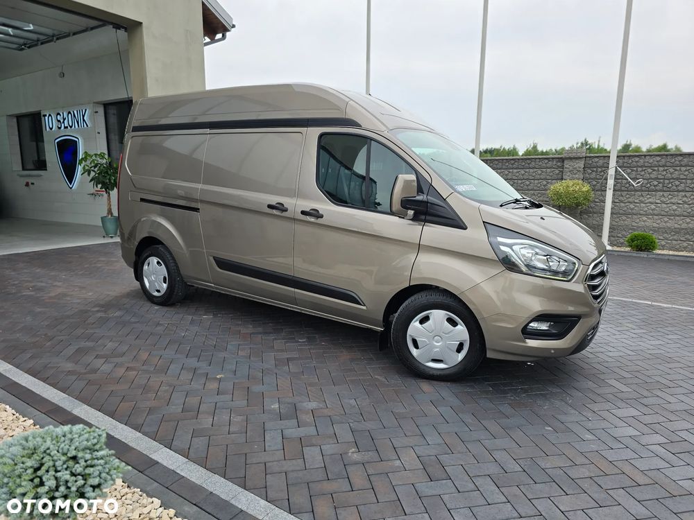 Ford TRANSIT CUSTOM CHŁODNIA +FUNKCJA GRZANIA + PODŁONCZENIE NA POSTOJU 230V  MODEL L2H2 340L-170 AUTOMAT 48 Tyś km SERWIS ASO FORD DO OSTATNIEGO Km SALON POLSKA BOGATA OPCJA WYPOSAŻENIA AUTOMAT KAMERA COFANIA + CZUJNIKI COFANIA LEDY METALIK ASYSTENTY KIEROWCY - 6